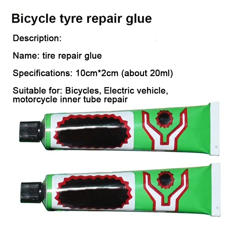 Thumbnail: Motorcycle Bicycle Tire Repairing Glue Inner Tube Tire Repair Glues Single Cold