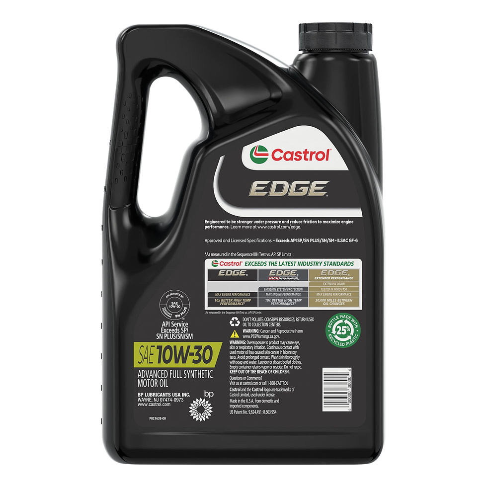 Thumbnail: Castrol EDGE 10W-30 Advanced Full Synthetic Motor Oil, 5 Quarts