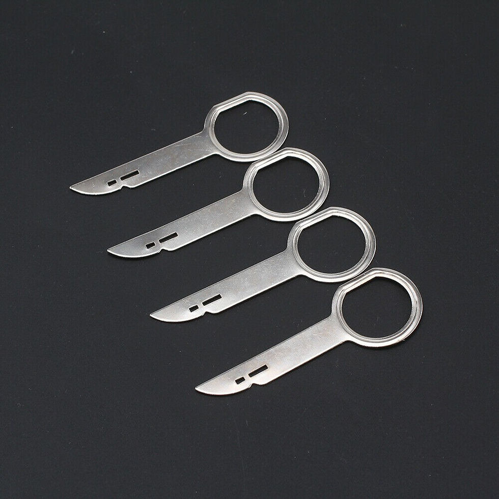 Thumbnail: 4pcs Car CD Stereo Radio Removal Release Keys Tool For Ford For Focus For Fiesta