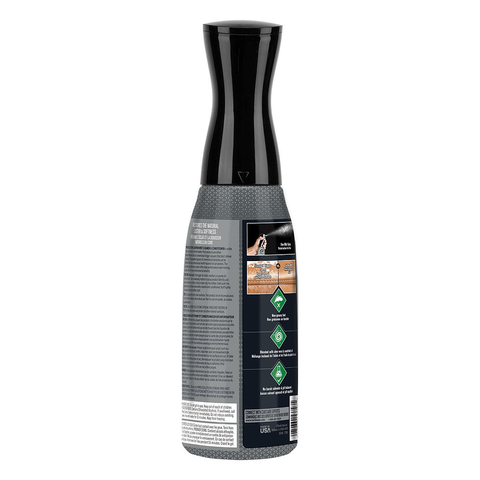 Thumbnail: Turtle Wax Hybrid Solutions Leather Mist Cleaner 20 fl oz Bottle