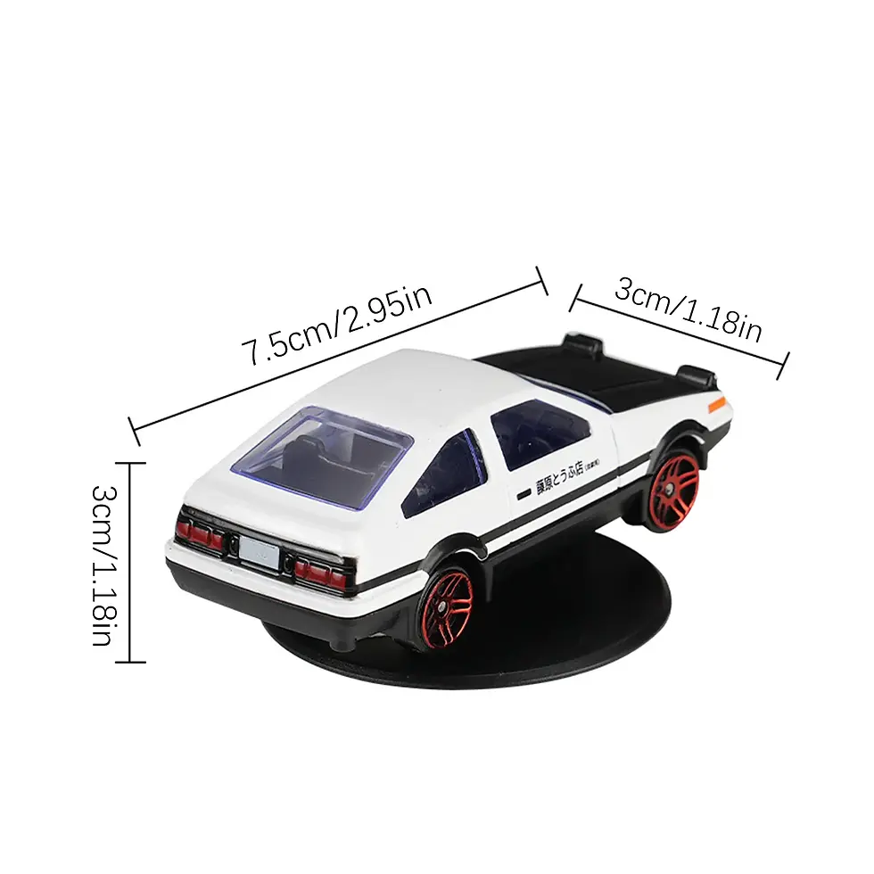 Thumbnail: AE86 Drift Rotating Auto Turning Gyroscope Alloy Car Model Interior Center Conso