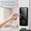 Thumbnail: Smart Lock Bolt with Fingerprint, IC Card, Passcode, Keys Unlock and Auto Lock, 