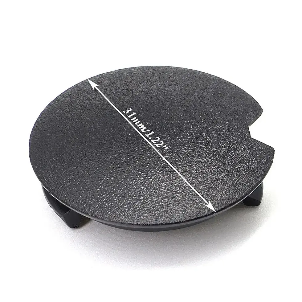 Thumbnail: 2pcs Car Front Rear Bumper Tow Hook Cover For Smart Fortwo 2008-2014 (4518850122