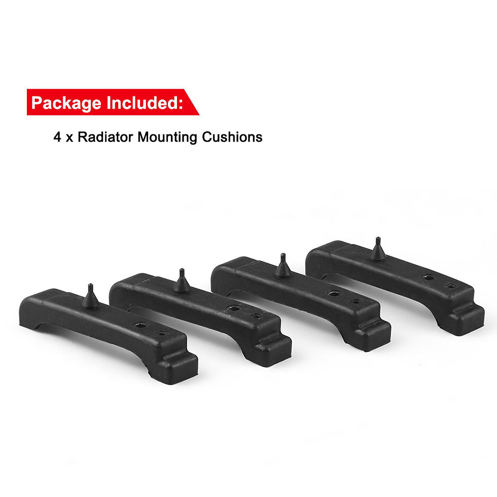 Thumbnail: 4PCS FOR GM Radiator Mounting Cushions Rubber Support Pads 4 Core Radiator Suppo