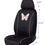 Thumbnail: Auto Drive 5Piece Car Seat Cover Polyester Butterfly - Universal Fit, 23SC1..