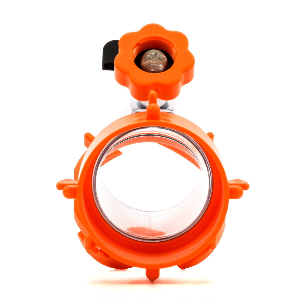 Thumbnail: Camco Rhino Blaster RV Sewer Fitting - Backflow Preventer - Multicolor, Pol..