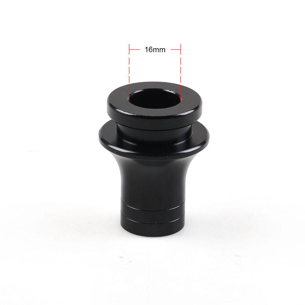 Thumbnail: Universal M10X1.5 M10X1.25 M12X1.25 Thread Shift Knob Boot Retainer Adapter Manu