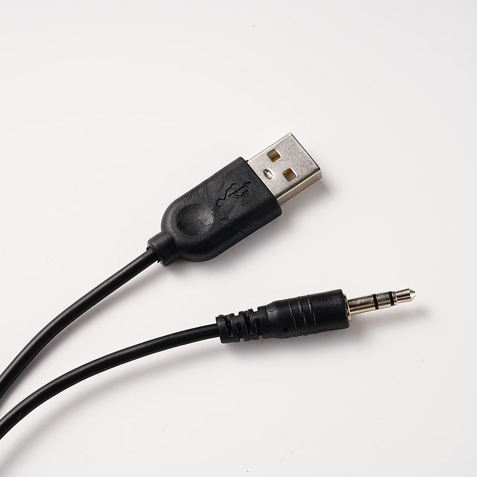 Thumbnail: Car Wireless Receiver USB 3.5mm Aux Media Universal Bluetooth-compatible Music P