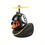 Thumbnail: Cute Little Yellow Duck Helmet Breaking Wind Little Yellow Duck Laptop Sticker R