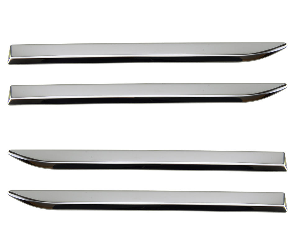 1 Set Exterior Door Side Fender Trim Cover Decor Emblem Badge Stripe Decal BK-19