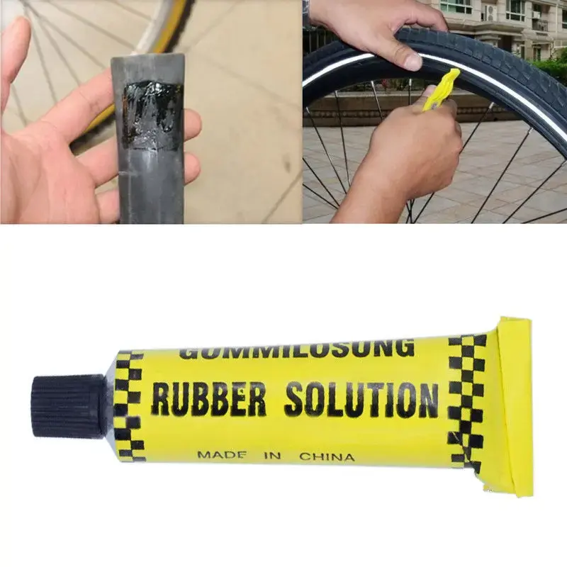 Thumbnail: 12g Tire Strong Repairing Glue Portable Motorcycle Bicycle Scooter Inner Tube Pu