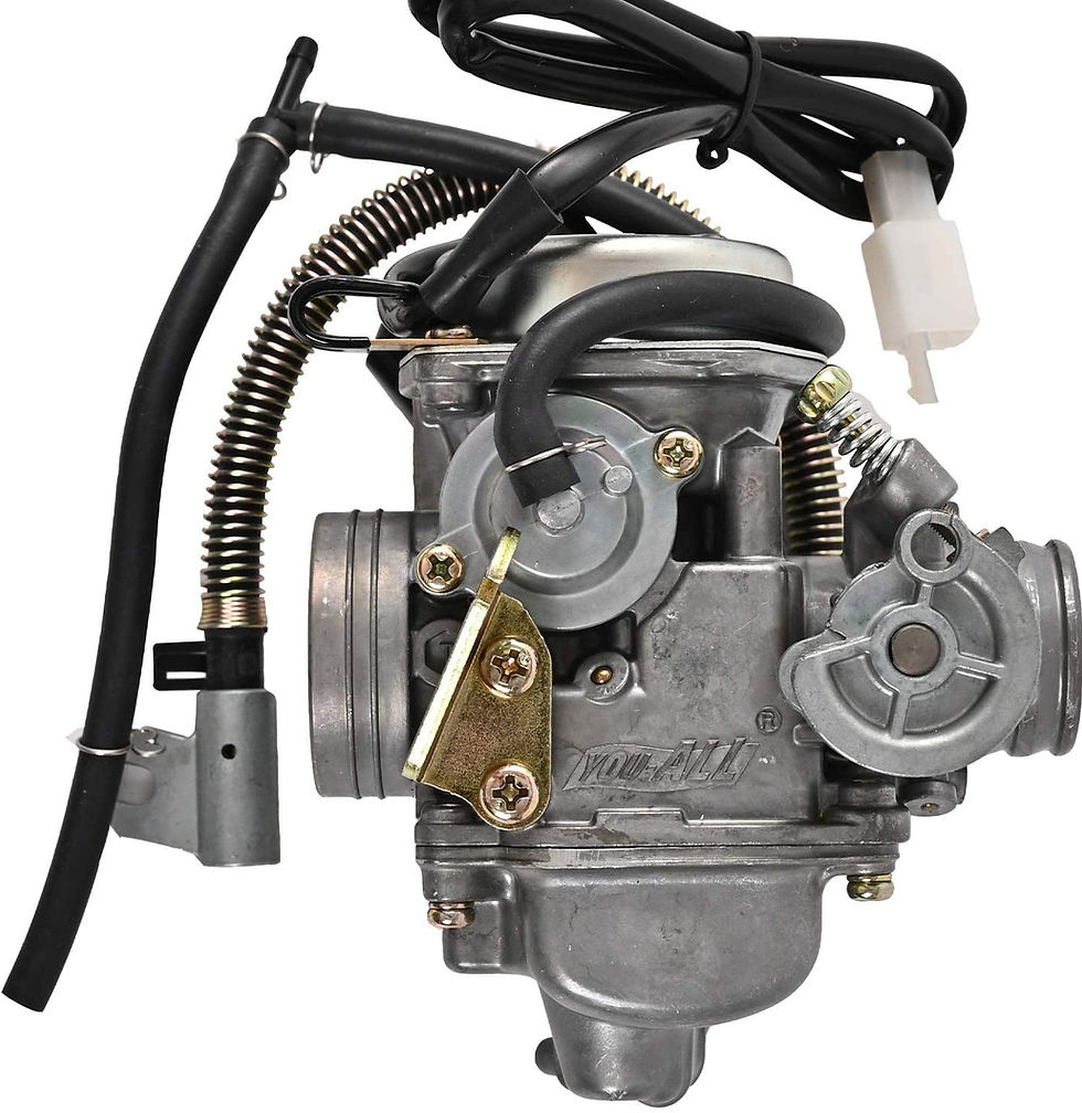 Thumbnail: GY6 125cc/150cc Carburetor for 4 Stroke Engines Electric Choke Scooter ATV ..