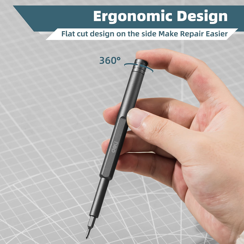Thumbnail: Deli 57-in-1 Small Precision Screwdriver Set, Professional Magnetic Mini Ho..