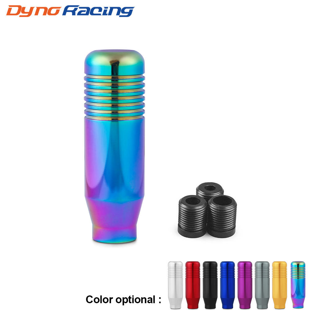 8.5cm Stylish Gear Shift Knob Stick Manual Transmission Universal Car Aluminum E