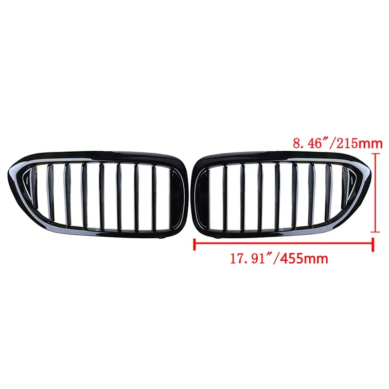 Thumbnail: Kidney Grille Front Bumper Racing Grill Fit For BMW 5 Series G30 G38 525I 530I 5