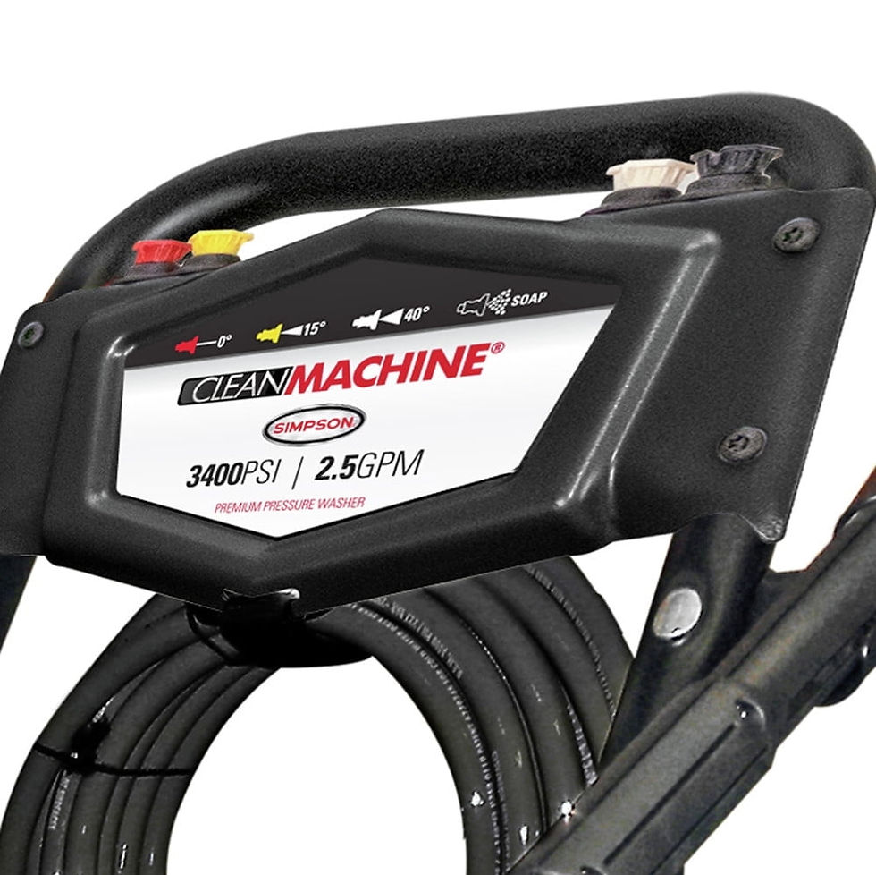 Thumbnail: SIMPSON Cleaning CM61083 Clean Machine 3400 PSI Gas Pressure Washer, 2.5 GP..