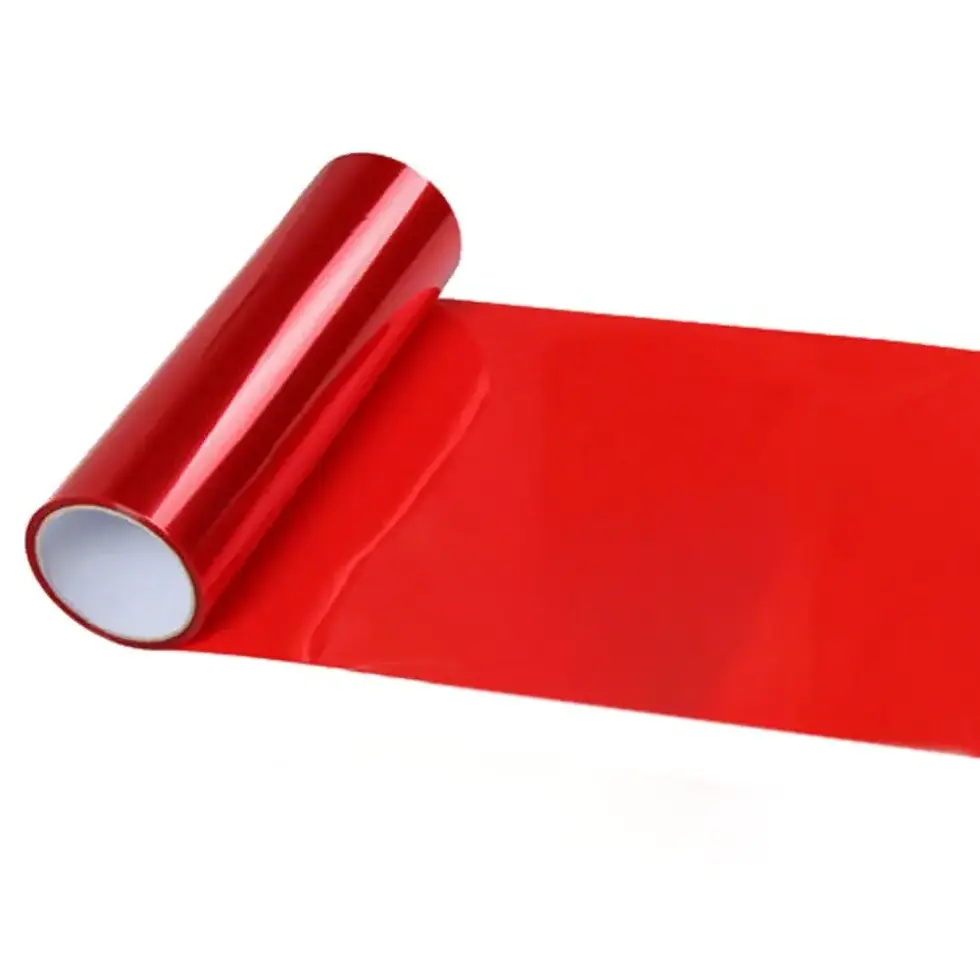 Thumbnail: Car Headlight Lamp Film PVC Fog Lamp Sticker Car Headlight Tailing Moulding Foil