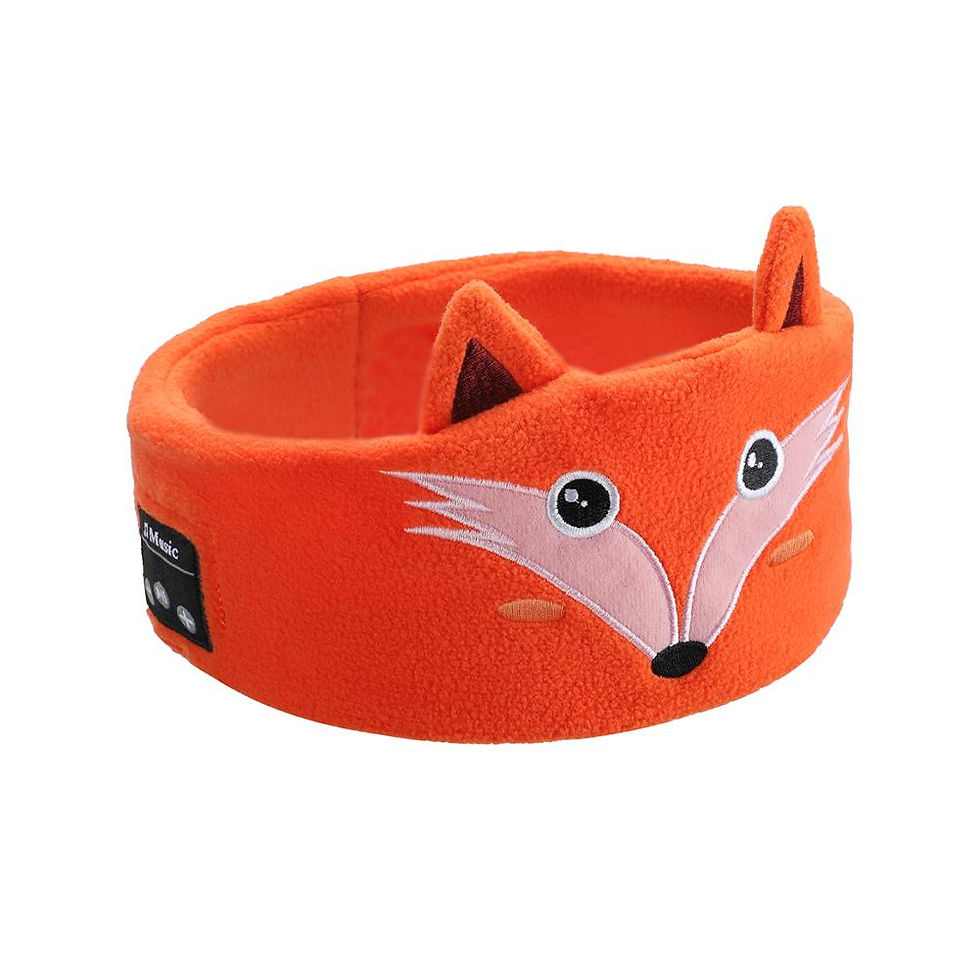 Thumbnail: Bluetooth Music Headband Bluetooth V5.0 Chip Animal Kids Headband Mask Speaker S