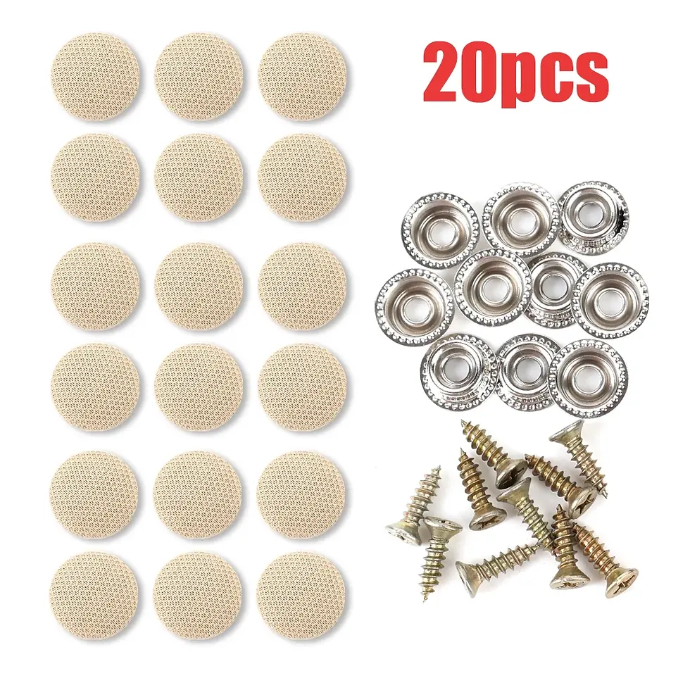 Thumbnail: Car Roof Cloth Fixing Buckle Snap Rivets Retainer Car Trucks Motorcycles Buses C