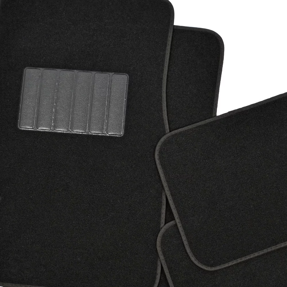 Thumbnail: Car Floor Mats 4 Pieces Carpet Protection - Universal Fit for Car, SUV, VA & Tru