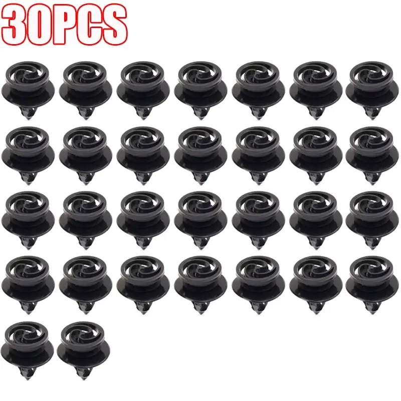 Thumbnail: 10/30/50PCS Car Door Panel Snaps Rivet Clip Plastic Door Panel Clips for Audi A4
