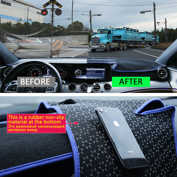 Thumbnail: Car Dashmat Pad for Renault Scenic 2 II 2004~2009 2005 2006 Mat Dashboard Guard