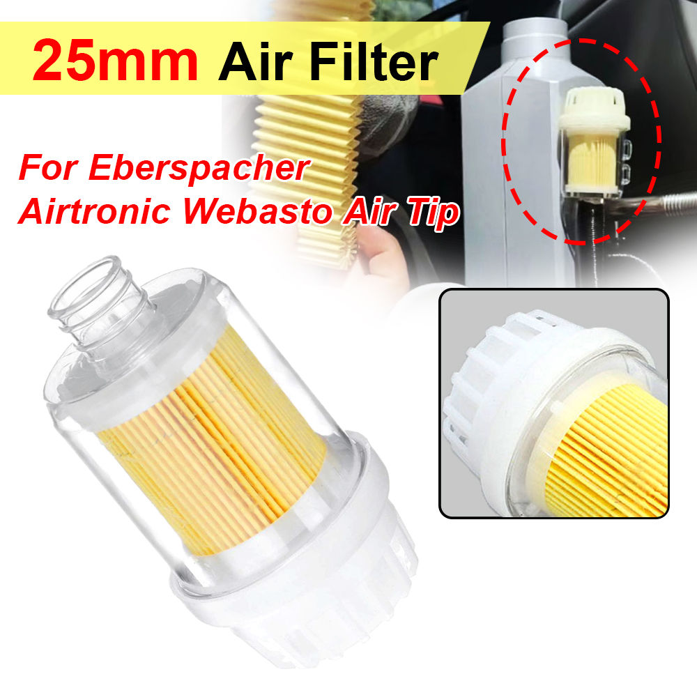 25MM Air Filter Diesel Heater Accessory Replacement Parts Metal & Plastic For Di