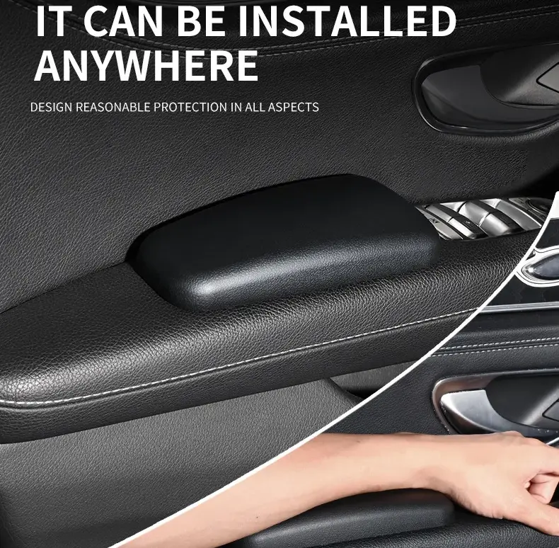 Thumbnail: A Set Armrest Car Leg Mats Smart Cover Soft Rebound Anti Collision Measures Car'