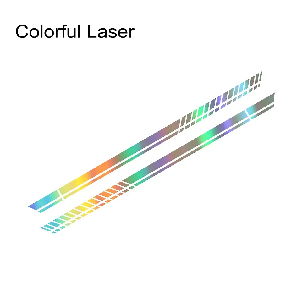 Thumbnail: 2PCS Car Door Stripe Stickers Vinyl Racing Style Decal For Volkswagen VW Golf 8