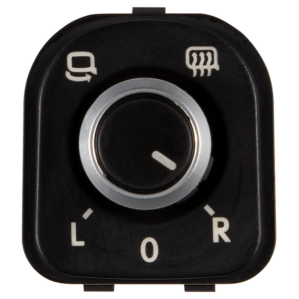 Thumbnail: 5ND959857 6 Pcs/Kit Chrome Auto Window Switch Headlight Switches Window Control