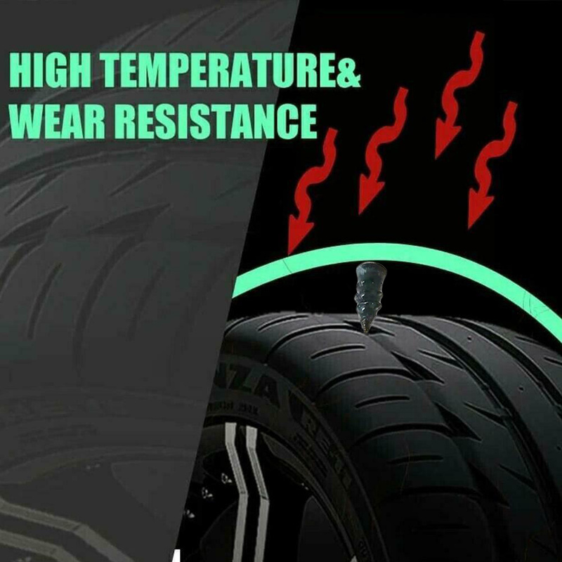 Thumbnail: 10pcs Vacuum Tyre Repair Nail for Car Trucks Motorcycle Scooter Bike Tire Punctu