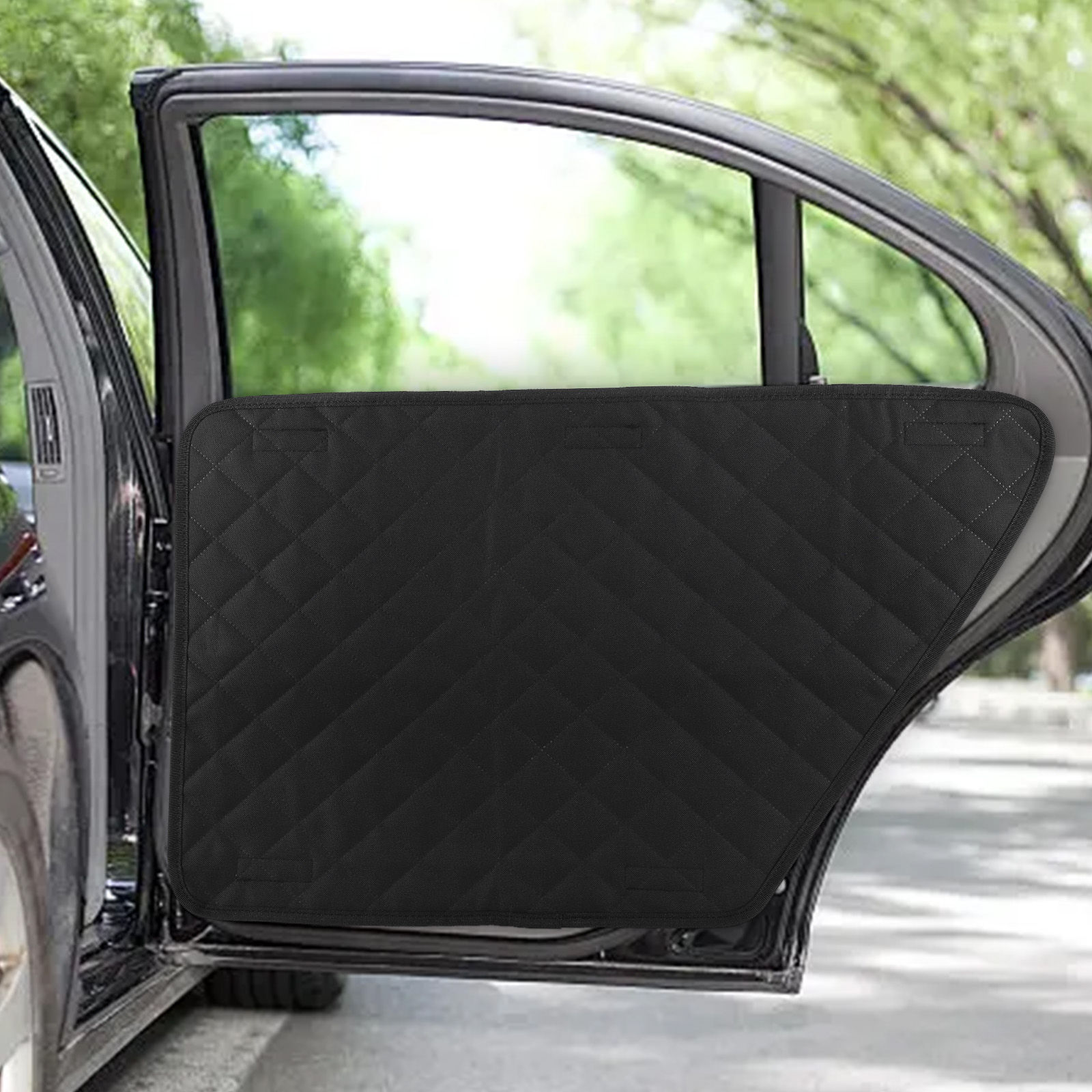 2Pcs Waterproof Anti-Scratch Car Interior Cover Dog Vehicle Door Protector Washa