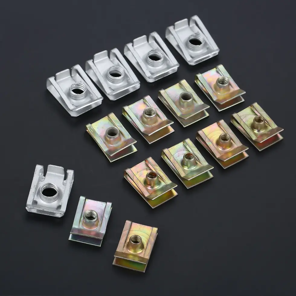 Thumbnail: 10Pcs Auto Clips M5 M6 M8 for Car Motor Tread Panel Spire Nut Fairing Clip