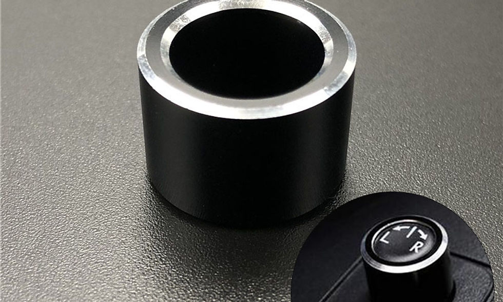 Thumbnail: Car Interior Mirror adjustment Knob decorative cap For Subaru Forester Outback L