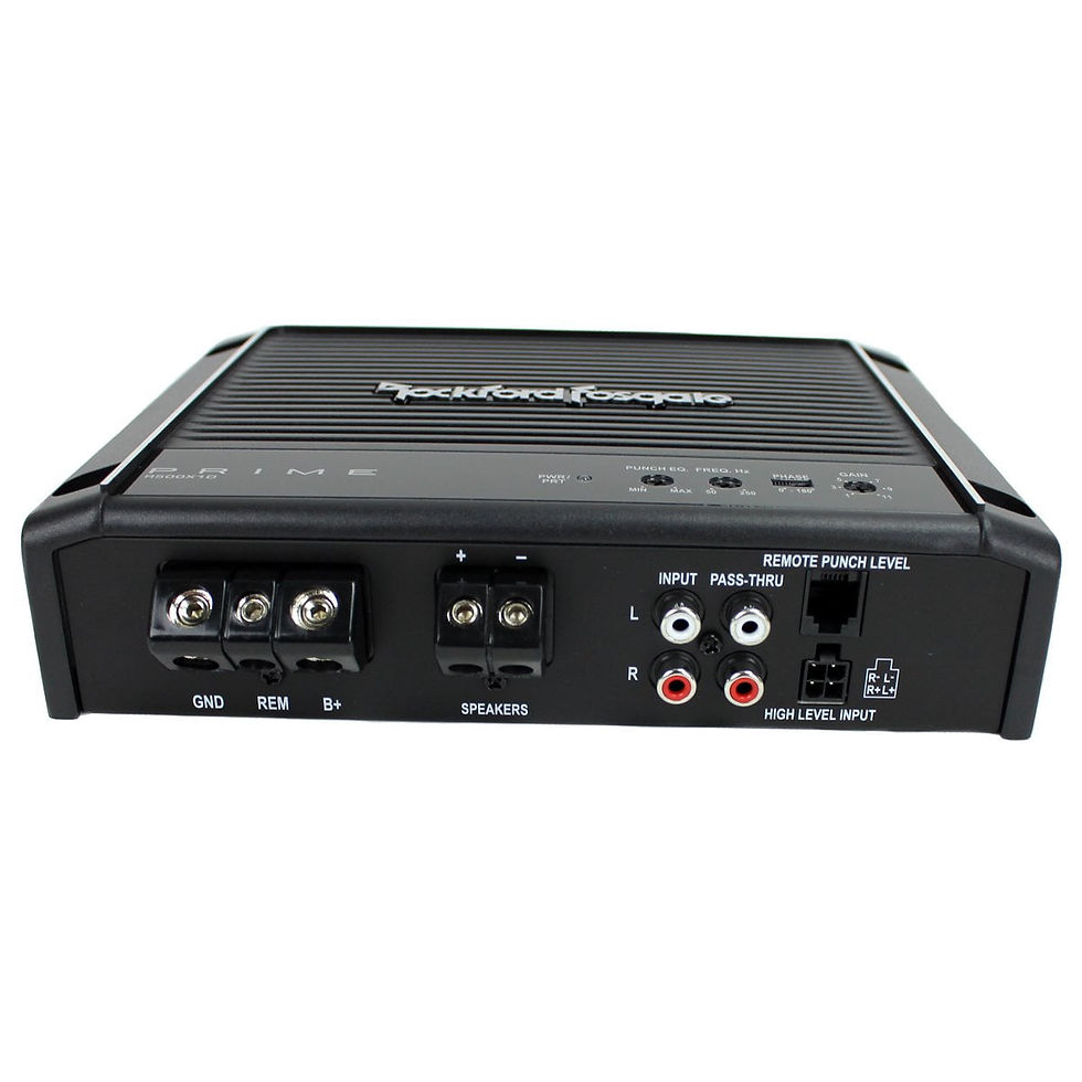 Thumbnail: 500 Watt Mono D Power Car Audio Amplifier with Remote