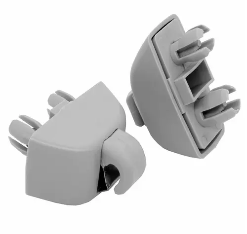 Thumbnail: 2x Sun Visor Clip Hook for VW Polo Passat Skoda Seat 2012-2015 6R0857561Y20 Car