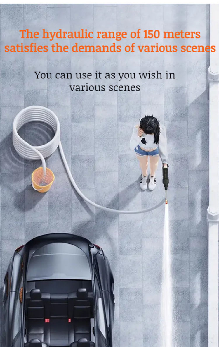 Thumbnail: Nonslip Car Wash Spray high flow Rich even lather Nonslip Pet bathing Car wash n