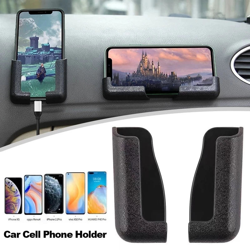 1-6Pairs Self-Adhesive Dashboard Phone Mount Holder Car Phone Holder Universal A