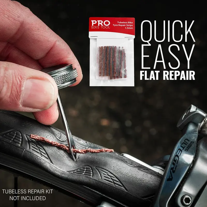 Thumbnail: Car Tire Repair Strip Motorcycle Tubeless Tyre Wheels Puncture Plug Seal Tape Re