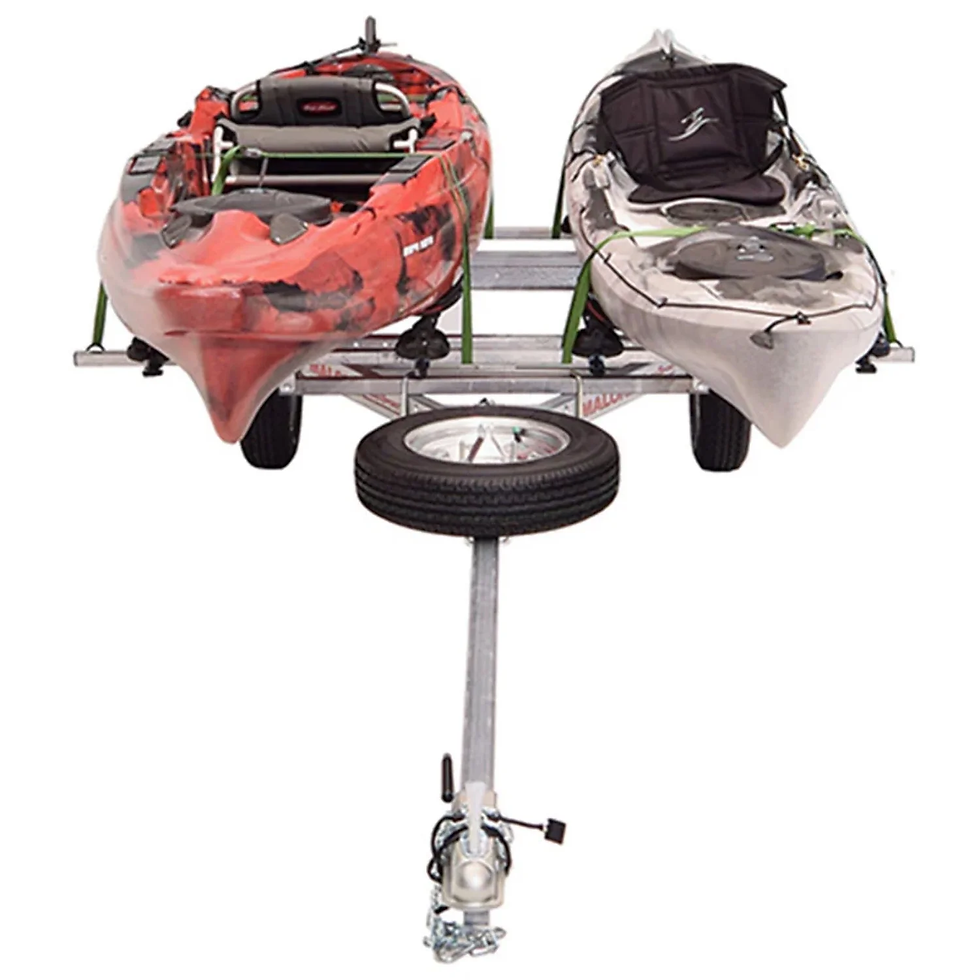 Thumbnail: Malone Microsport Low Bed Trailer Package(Spare Tire, 2 Sets Saddle up Pro)
