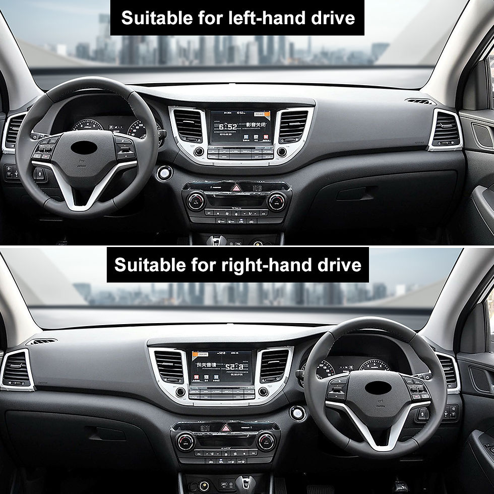 Thumbnail: For Hyundai Tucson 2015 2016 2017 2018 Car Dashboard Cover Premium Flannel Mat A
