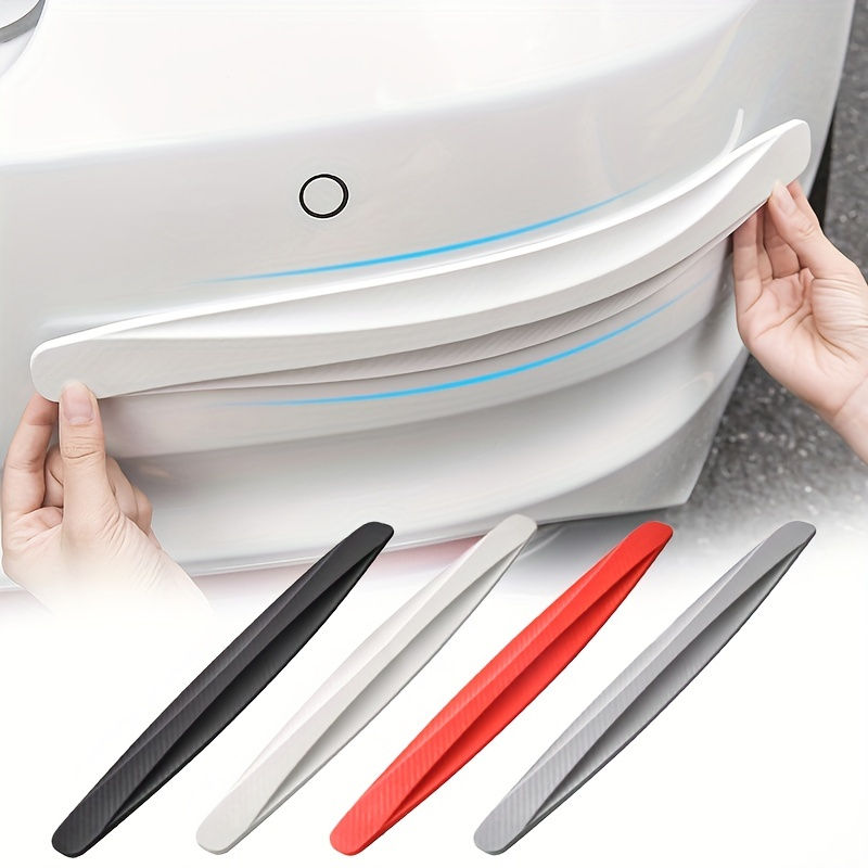 2PC Universal Anti-Collision Protector Rubber Car Front and Rear Corner Car Body