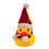 Thumbnail: Christmas Car Duck With Helmet Broken Wind Pendant Yellow Duck Road Bike Motor H