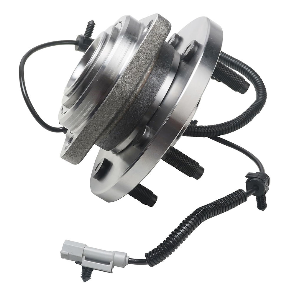 Thumbnail: Detroit Axle - 2 Front Wheel Bearing Hubs for Grand Cherokee Commander, 200..