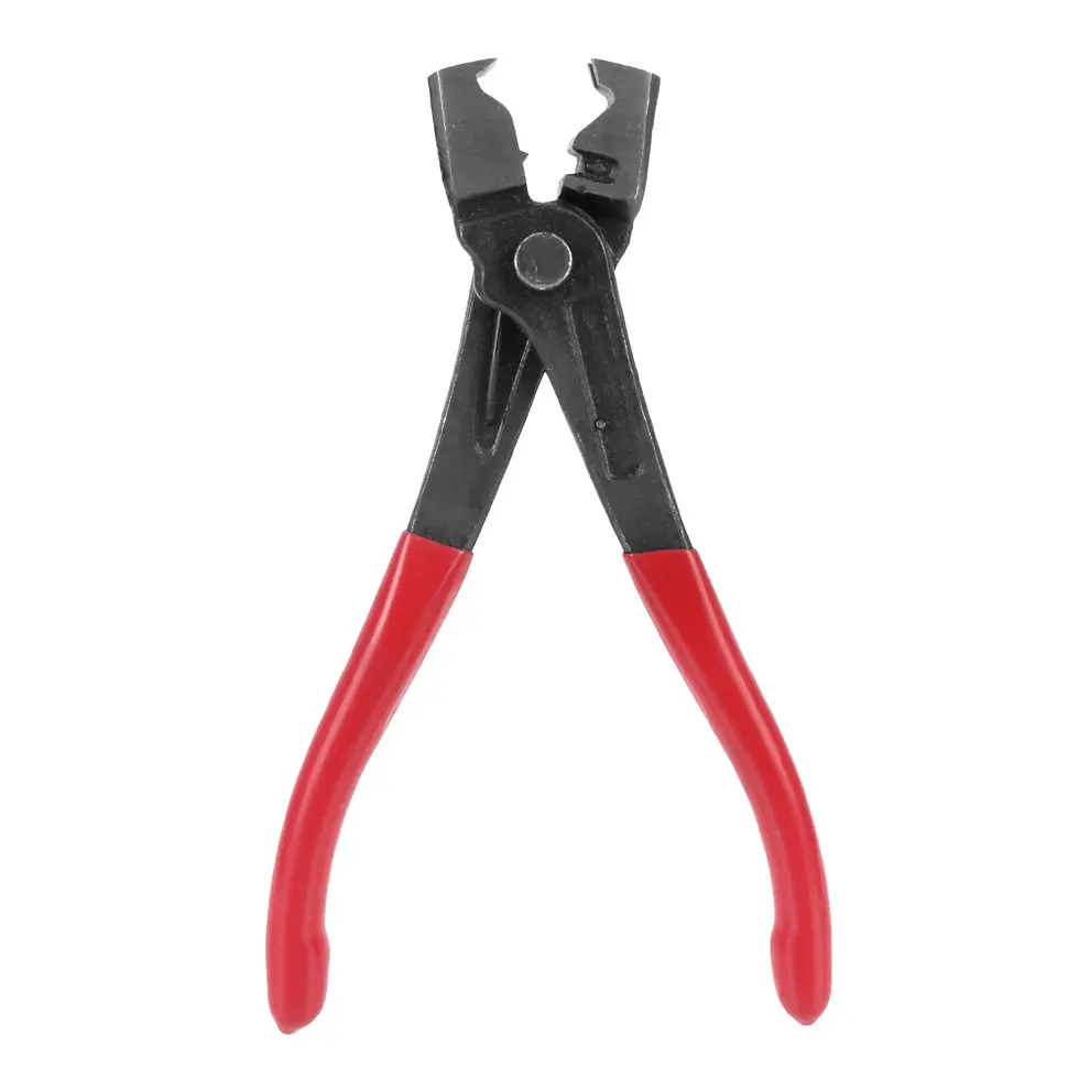 Thumbnail: Car Oil Hose Crimping Plier Repair Tools Calliper Vise Pipe Clamp Collar Clip Au