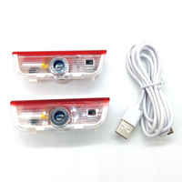 LED Door light battery inside rechargeable FOR no lamp VW Passat B6 Golf5 6 7 Je