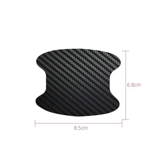 Thumbnail: 4pcs Car Door Sticker Carbon Fiber Styling Scratches Cover For Hb20 Hyundai Acce
