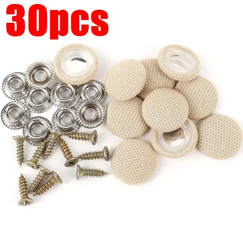 Thumbnail: Universal Car Roof Fixing Buckle Screw Kit Fastener Auto Interior Ceiling Cloth