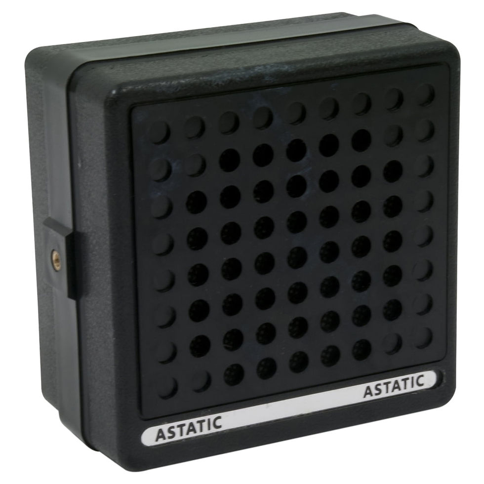 Thumbnail: Astatic Classic Noise Canceling External CB Speaker, 10 Watts