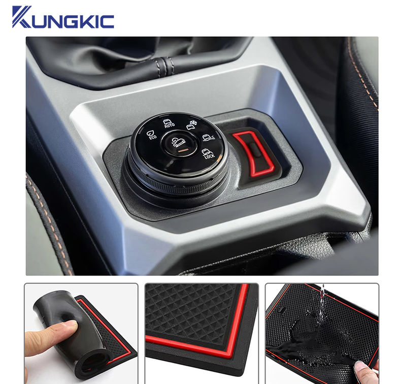 Thumbnail: Car Door Groove Mat for Dacia Duster 3 2024 2025 2026 Anti-Slip Door Gate Slot P